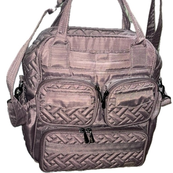 lug Handbags - Lug Puddle Jumper Mini Shoulder
Bag, Heather Gray